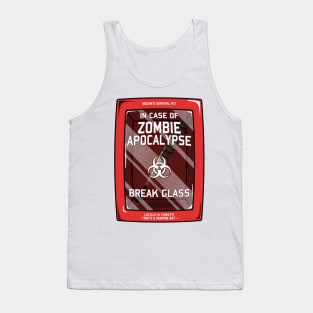 In case of Zombie Apocalypse Tank Top